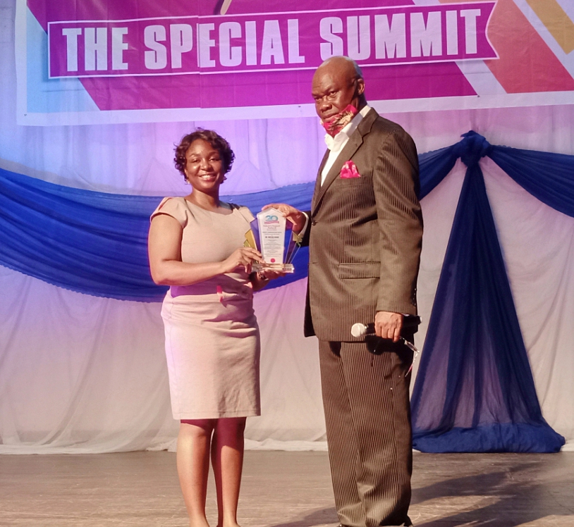 Celebration: Bayero Agabi wins Industry Support Award at Telecom @ 20.