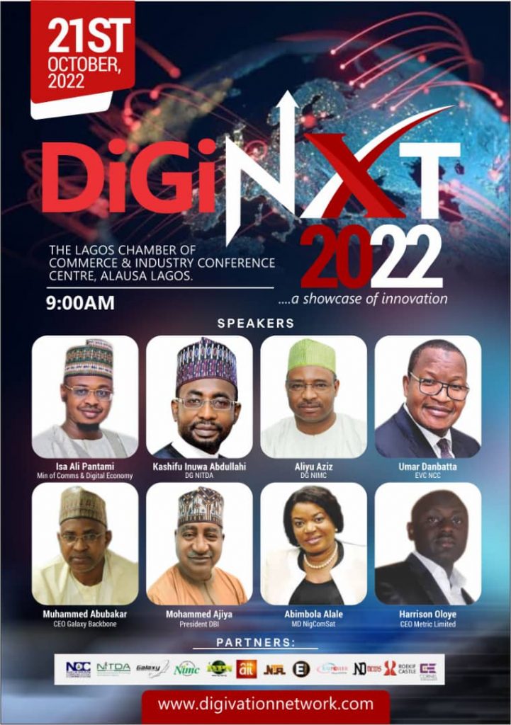 Lagos To Host Africa’s Most Unique Digital Event, DIGINXT