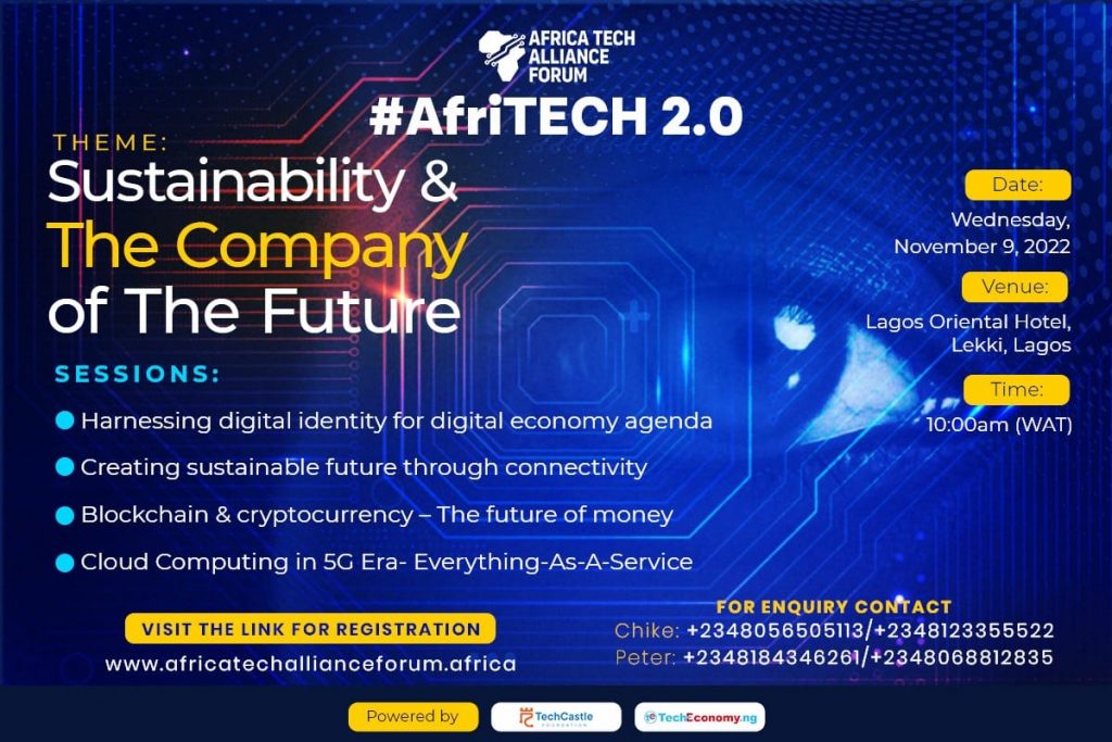 NCC, Galaxy Backbone, Other Top Organisations Confirm For AfriTECH 2.0