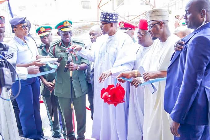 President Buhari Launches Military’s Advanced Communication Facilities