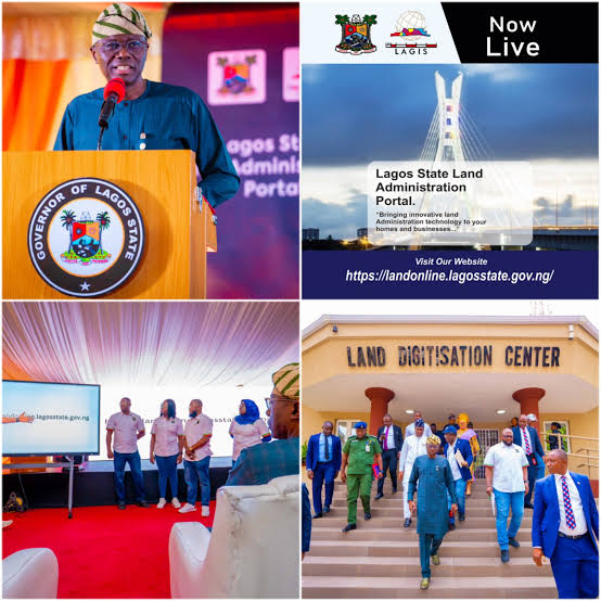 Sanwo-Olu Launches Groundbreaking e-GIS Portal for Automated Land Acquisition in Lagos State