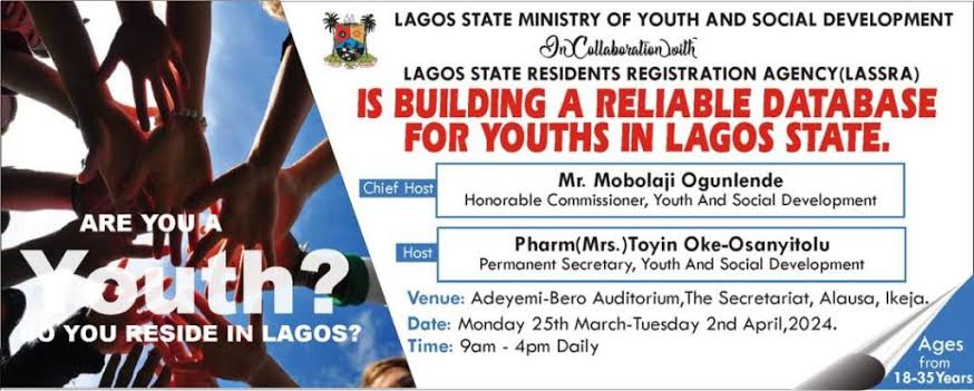 Lagos State to Establish Comprehensive Youth Database