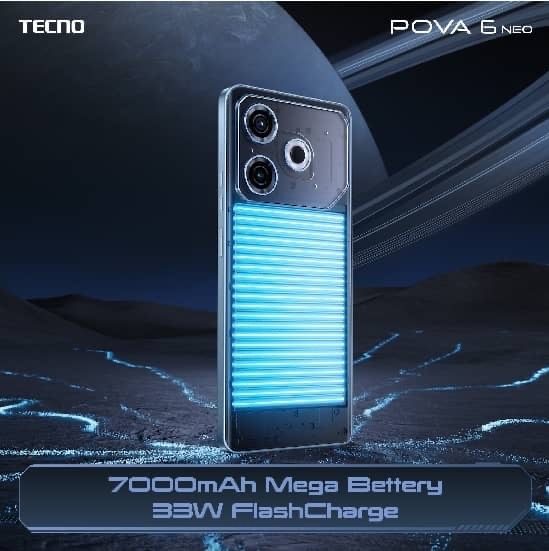 Long Live Connectivity as TECNO POVA 6 Neo Offers Extended Battery Life for the Modern Lifestyle