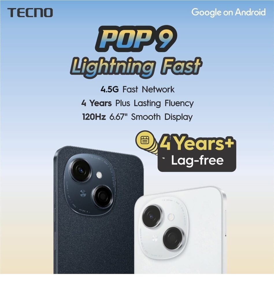 TECNO POP9: Redefining Affordability in Smartphones