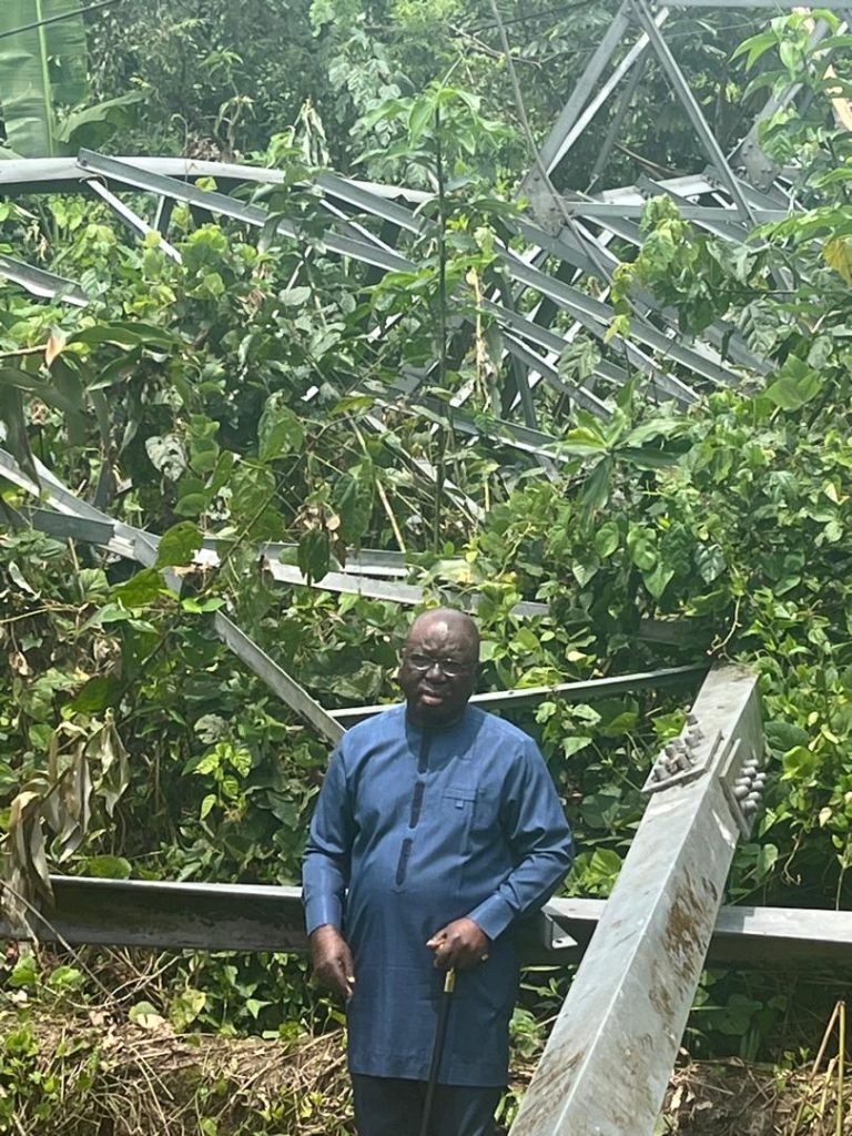 Bayelsa Government Addresses Yenagoa Blackout, Attributes Power Outage To Vandalized Transmission Tower