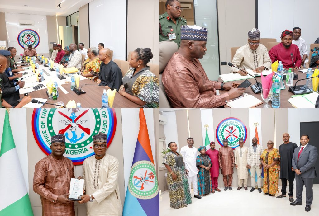 Nigeria Computer Society NCS Pays Courtesy Visit To Defence Minister, Seeks Strategic Partnership On AI, Cybersecurity