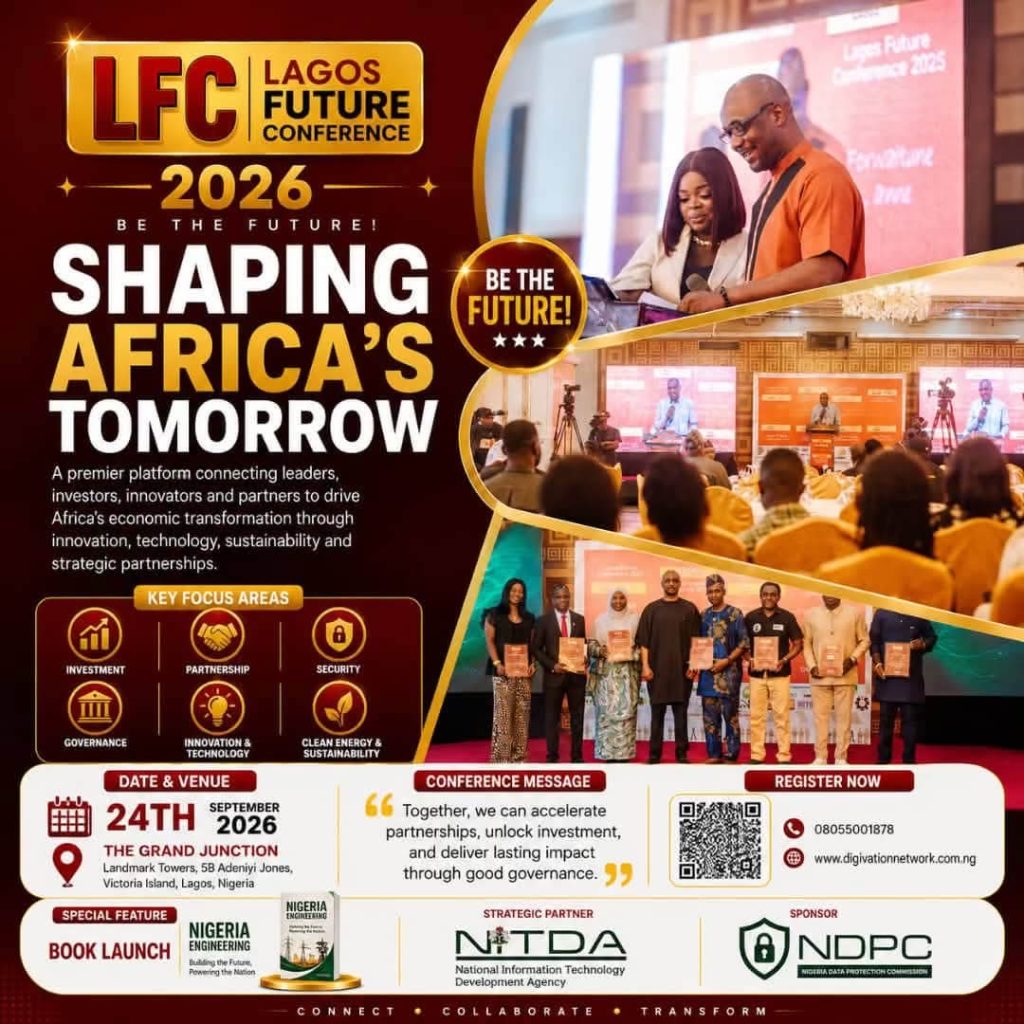 LAGOS FUTURE CONFERENCE 2026 — BE PART OF THE FUTURE 🇳🇬